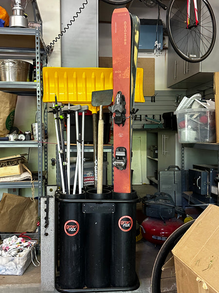 off season storage--the knock on hitch don't hold water with Gravi