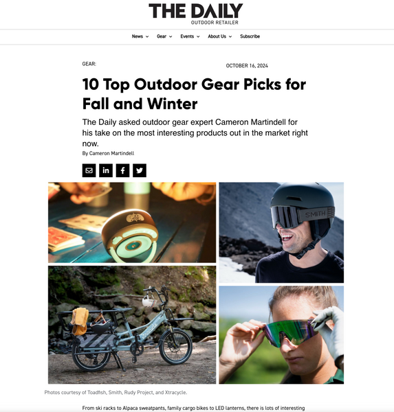 The Daily Outdoor Retailer gets Gravi