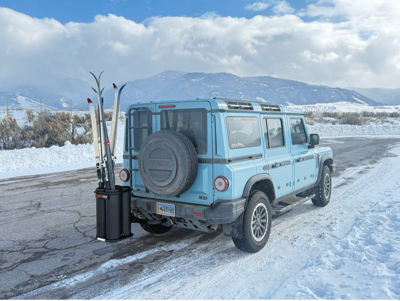 The Best Ski Rack for Barn Doors & Rear Tires: A Local's Guide