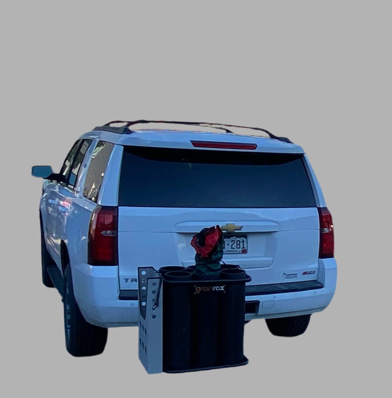 GR-6 Ski Hitch Rack - Gravirax 6 Ski Carrier | 6 Skis, 2
