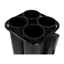 Load image into Gallery viewer, Upper front look of tube ski rack

