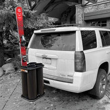 Load image into Gallery viewer, Carrying Snowboard in Rack
